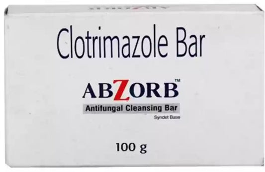 Abzorb Antifungal Cleansing Bar 100gm (pack of 2)