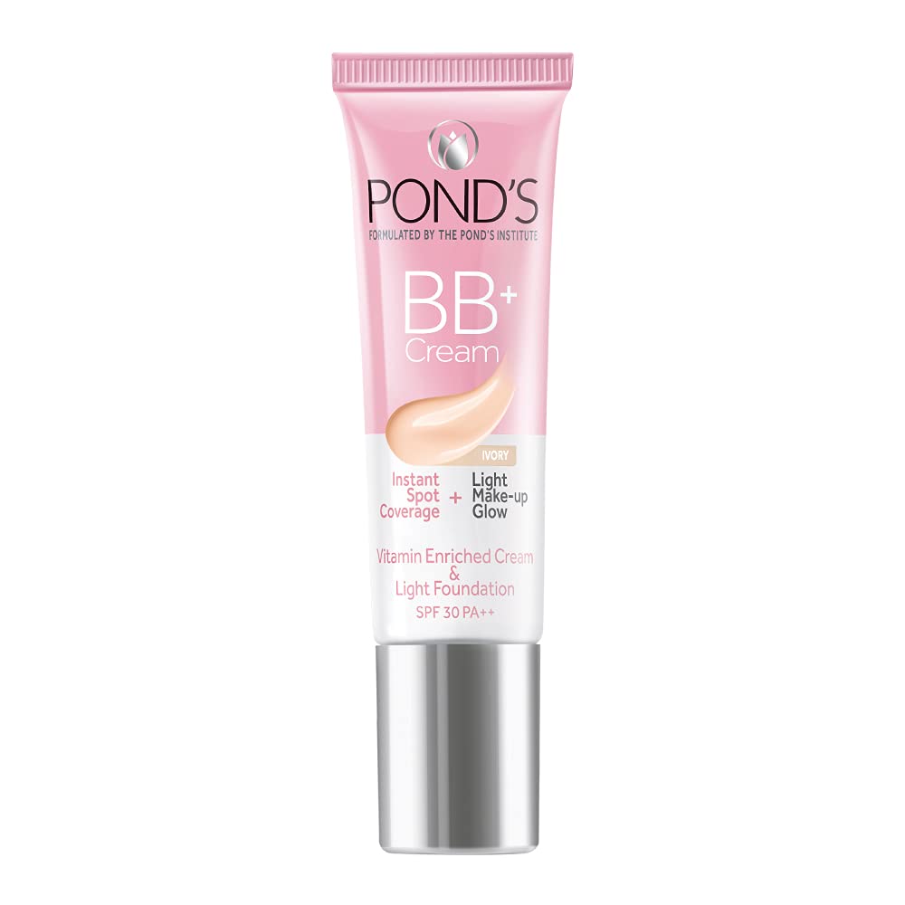 POND'S Lightening BB+ Cream, Instant Spot Coverage + Natural Glow, 01 Original, 9 g