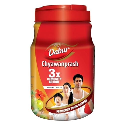 Dabur Chyawanprash - 2kg | 3X Immunity Action | With 40+ Ayurvedic Herbs