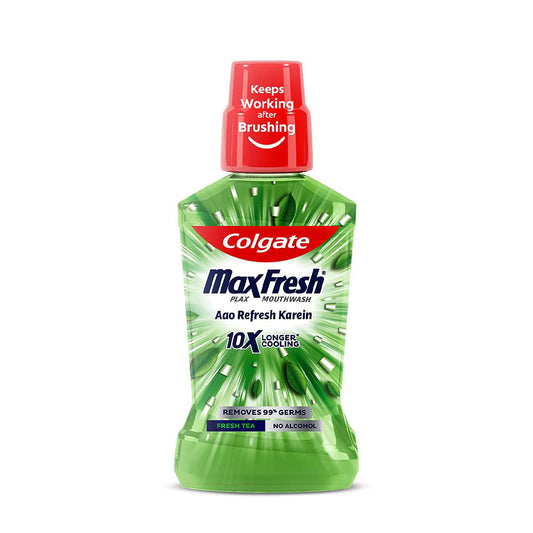 Colgate Maxfresh Plax Mouthwash,  - 500ml, (Fresh Tea)