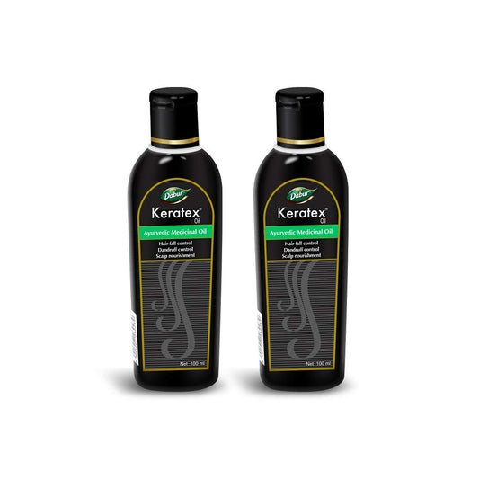 Dabur Keratex Oil Ayurvedic Hair oil-Pack of 2 each 100ml