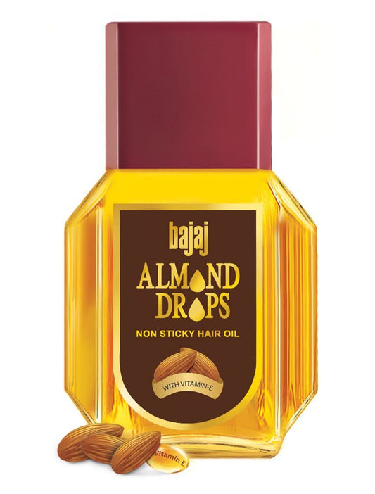Bajaj Almond Drops Hair Oil, 50ml - Pack of 10
