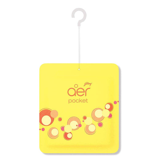 Godrej aer Pocket Bathroom Fragrance - 10 g (Bright Tangy Delight)