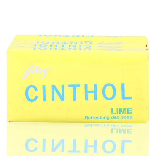Cinthol Godrej Cinthol Lime Refreshing Deo Soap, 100g (Pack of 4)