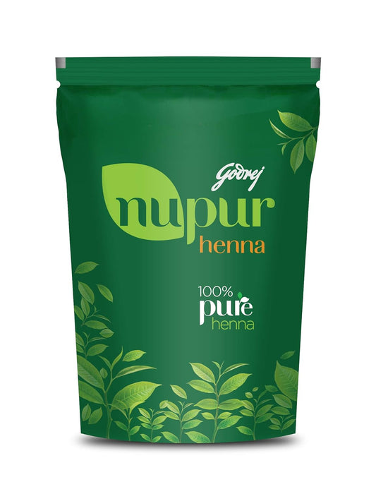 Godrej Nupur 100% Natural Heena 200 gm Pouch