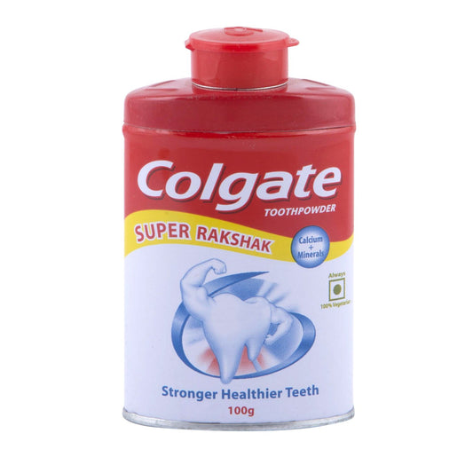 Colgate Super Rakshak Toothpowder - 100g Bottle