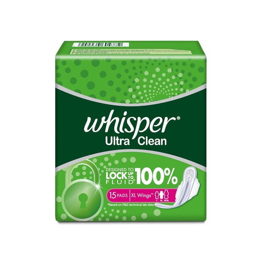 Whisper Ultra Clean XL - 15 Count