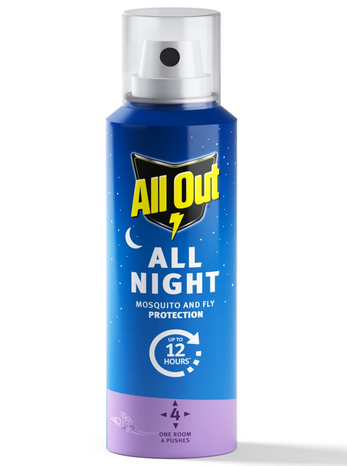 All Out All Night Mosquito Repellent Spray, 30ml |