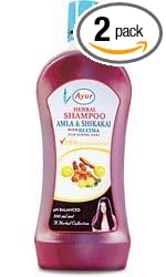 Ayur Amla Shikakai with Reetha Shampoo 100ml Pack of 2