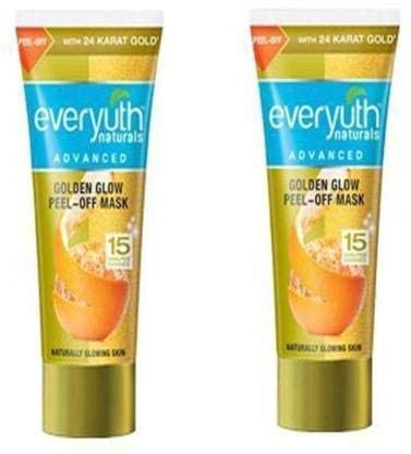 Everyuth Naturals Advanced Golden Glow Peel-Off Mask With 24K Gold, 90 G (Pack Of 2)