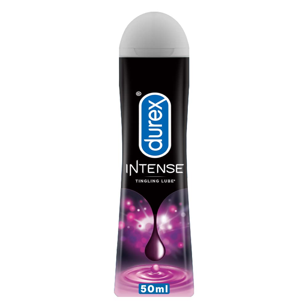 Durex Lube Intense Lubricant Gel For Men & Women - 50Ml | Water Based Lube