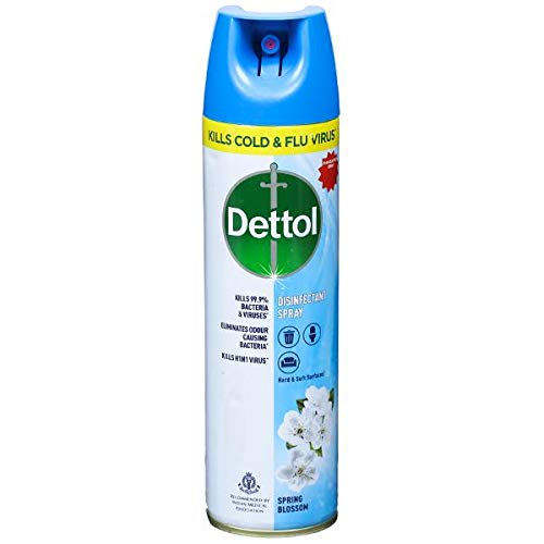 Dettol Multi-Purpose Disinfectant Spray - 225Ml (Spring Blosom)