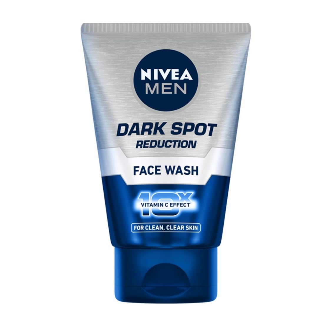 NIVEA MEN Dark Spot Reduction Face Wash 100 g | With Ginko and Ginseng Extracts for Clean, Healthy & Clear Skin in Summer | 10 X Vitamin C Effect for Radiant Skin |For Dark Spot Reduction