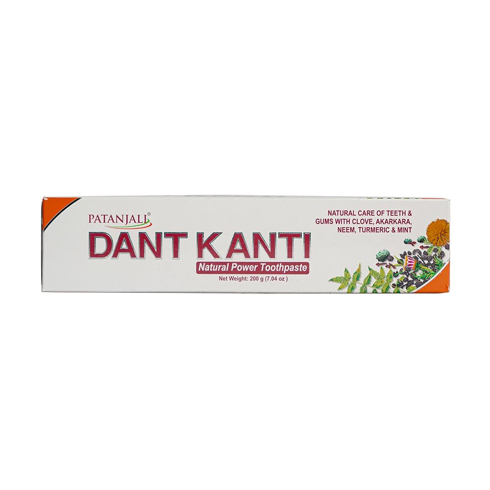 Patanjali Dant Kanti Dental Cream For Gingivitis Prevention (200 G)