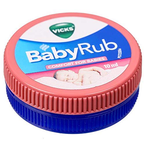 Vicks BabyRub Soothing Vapour Ointment for Babies (10ml)