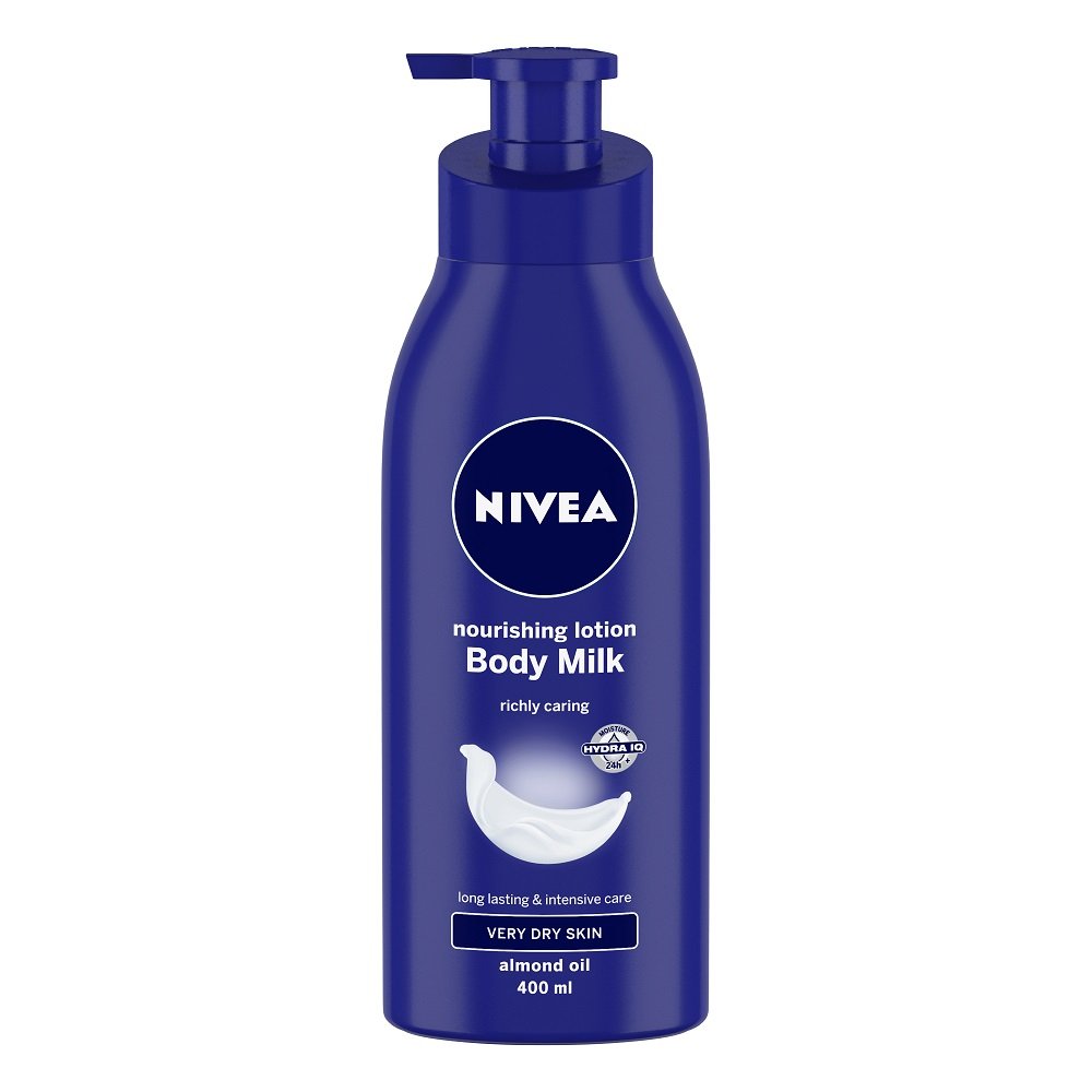 NIVEA Nourishing Lotion Body Milk for Very Dry Skin, 400ml