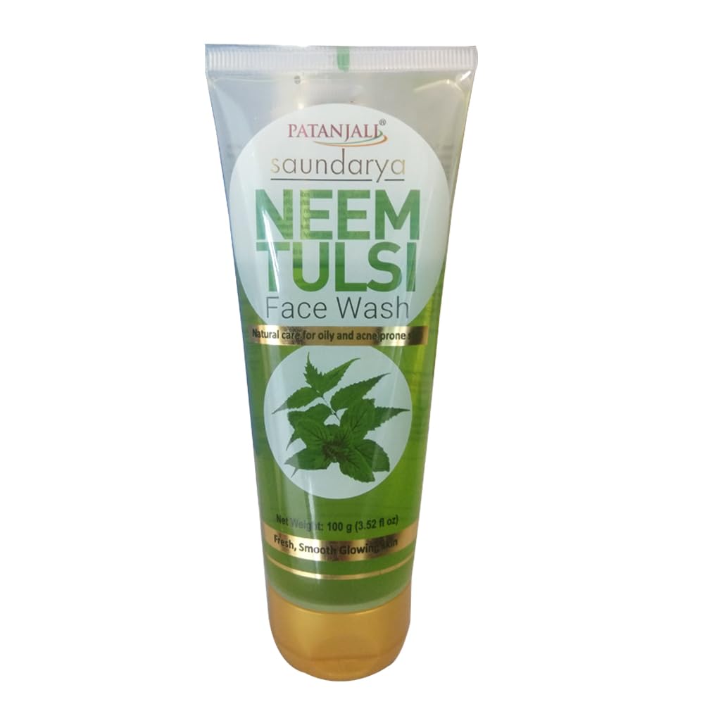 Patanjali Saundarya Face Wash, Neem Tulsi, 100 g