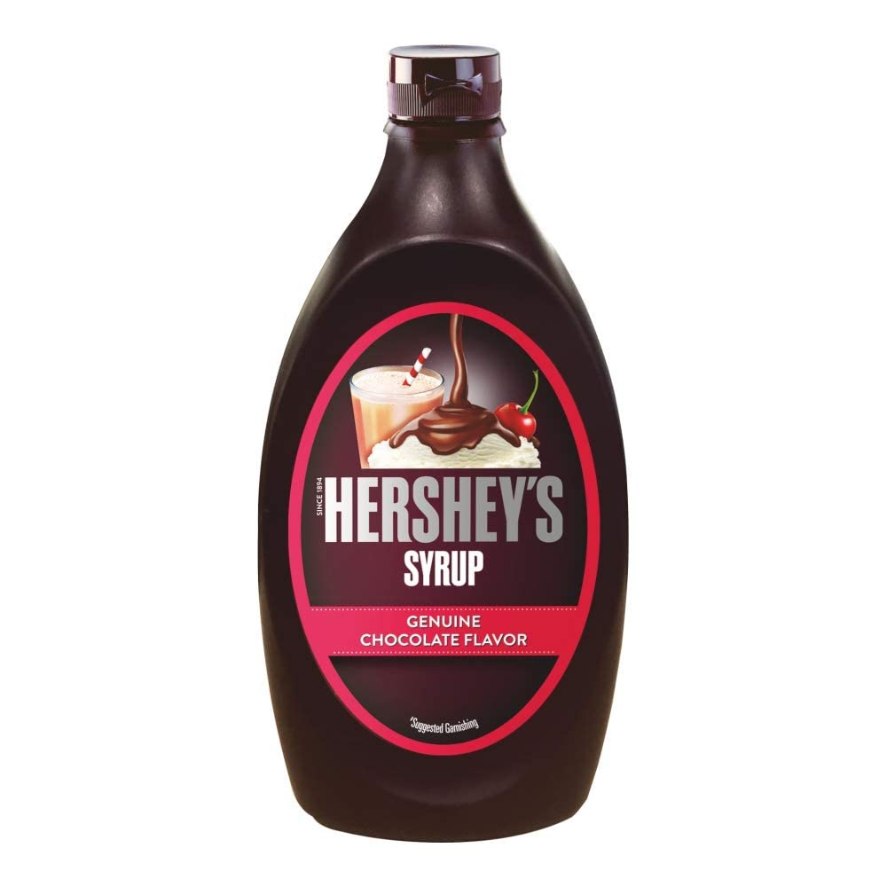 HERSHEY'S Chocolate Flavored Syrup | Delicious Chocolate Flavor | 1.3 kg Bottle, Liquid