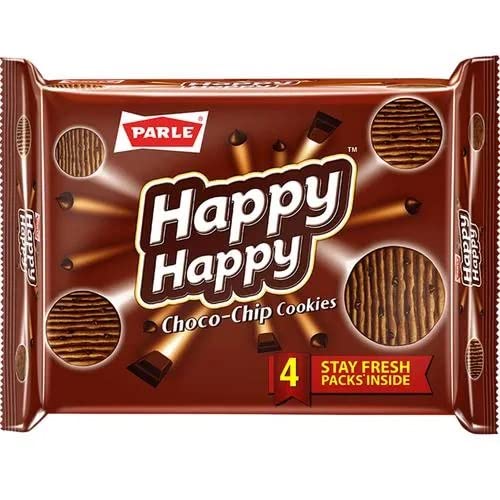 Parle Happy Choco Chip Happy Cookies, 396 Grams