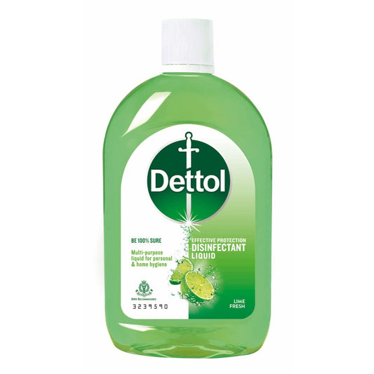 Dettol Liquid Disinfectant For Floor Cleaner, Surface Disinfection, Personal Hygiene (Lime Fresh, 500Ml)