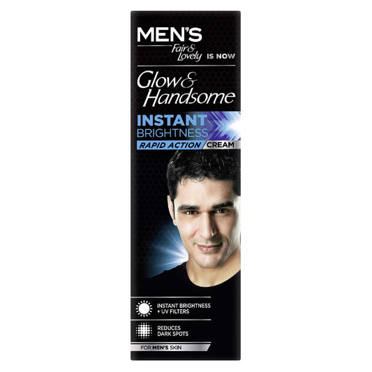 Fair & Lovely Glow & Handsome Instant Brightness Cream - 25 Grams Cream