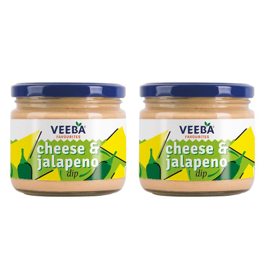 Veeba Cheese & Jalapeno Dip, 300 G - Pack Of 2