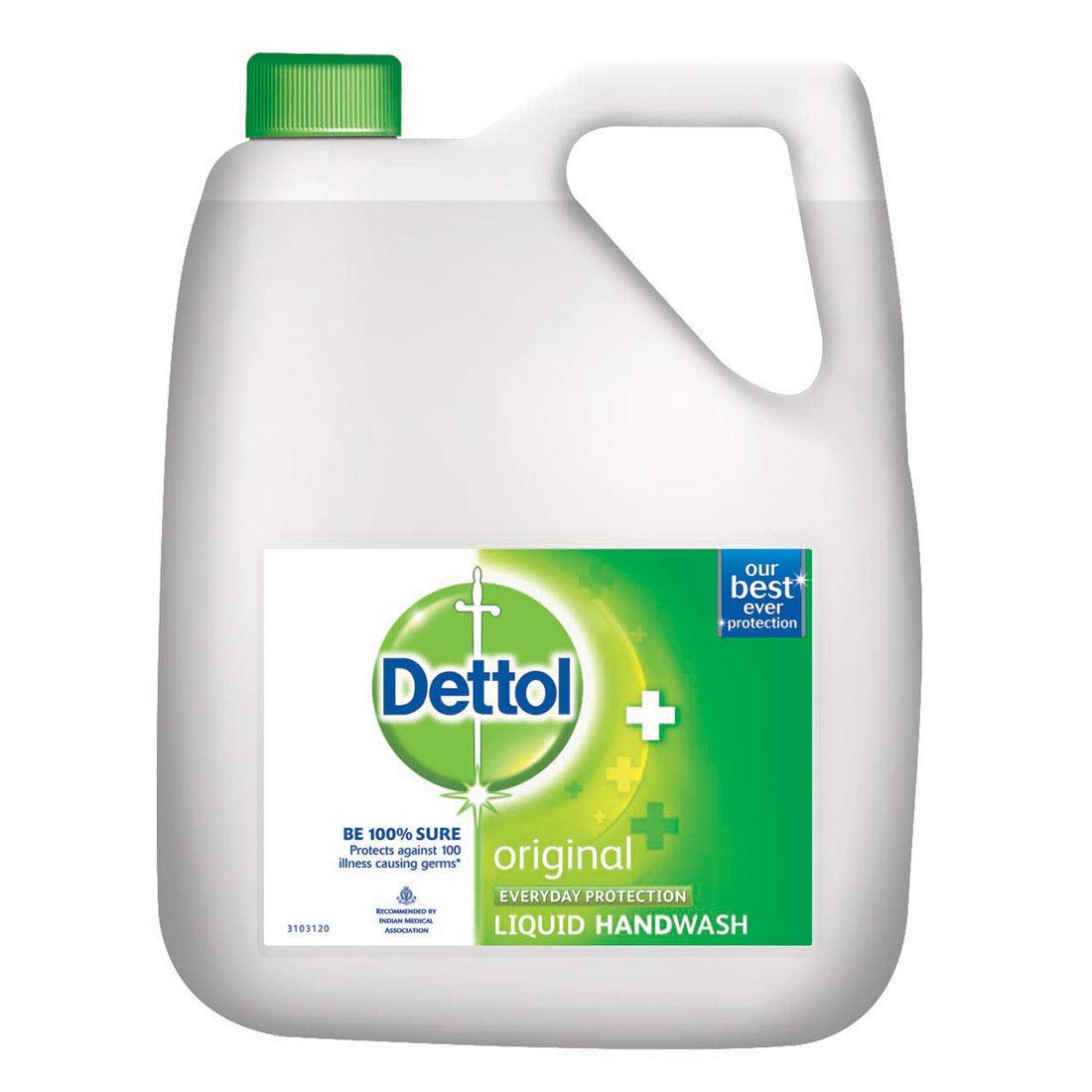 Dettol Original Germ Protection Handwash Liquid Soap Refill, 5L- POS