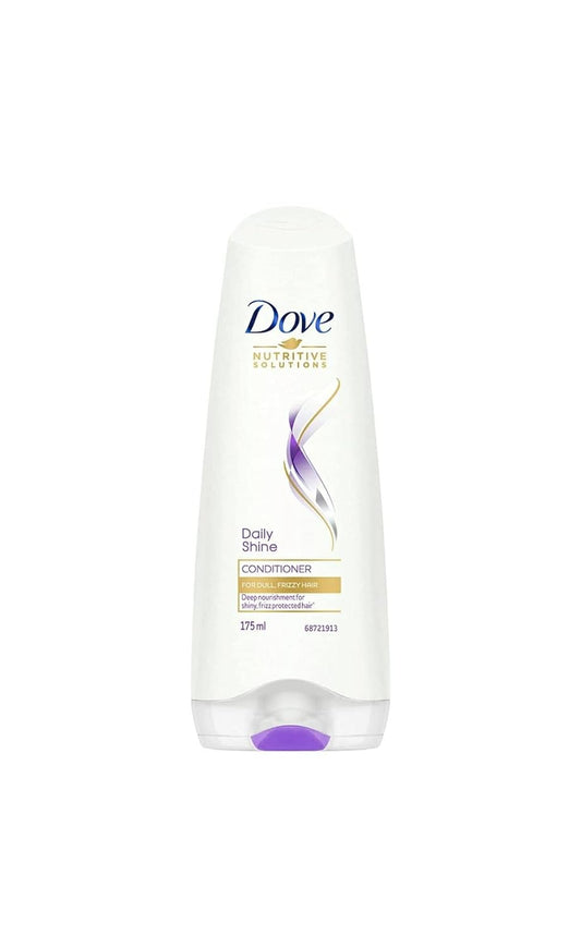 Dove Daily Shine Hair Conditioner With Nutritive Serum For Smooth & Shiny Hair, 175 Ml