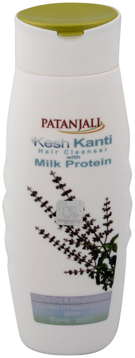 Patanjali Kesh Kanti Milk Protein Hair Cleanser Shampoo, 200Ml