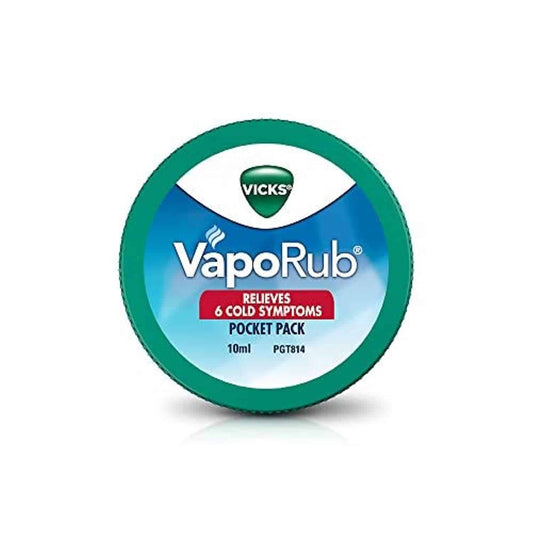 Vicks Vaporub Pocket Pack - 10 ml (Pack of 12) 