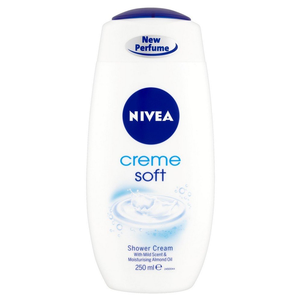 Nivea Shower Cream - Cream Soft, 250ml Bottle