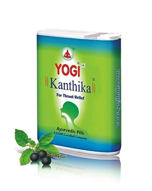 Yogi Kanthika: Throat Relief Pills