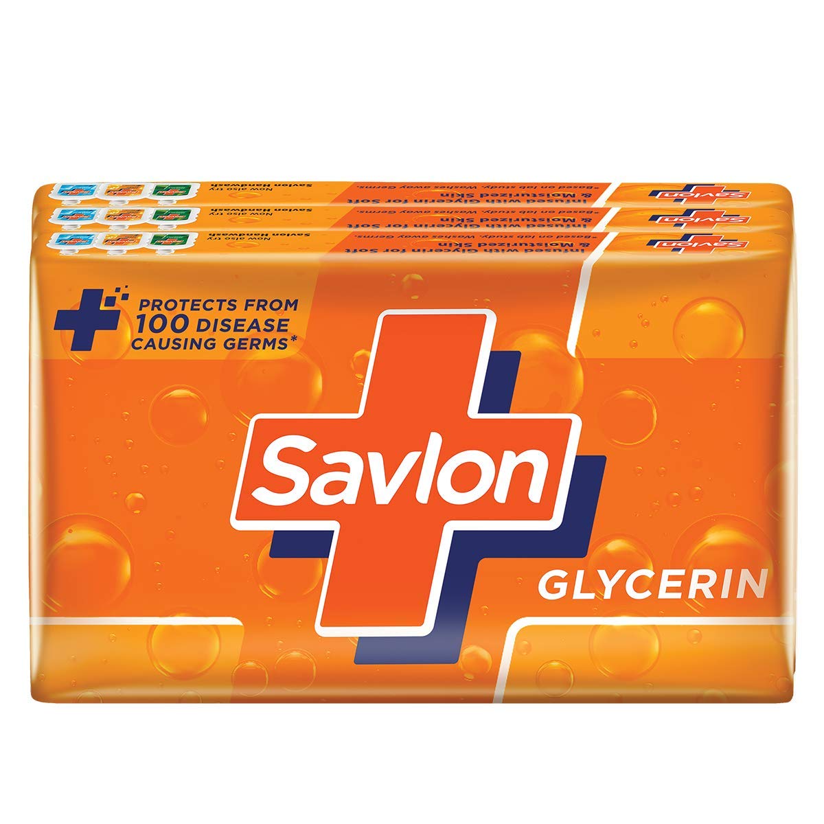 Savlon Soap - Glycerine, 375g Combo Pack