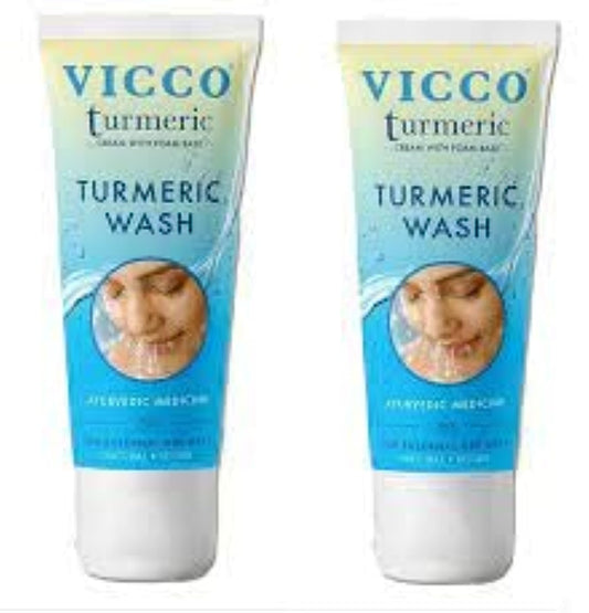 Vicco Face Wash-70G (Pack Of 2)