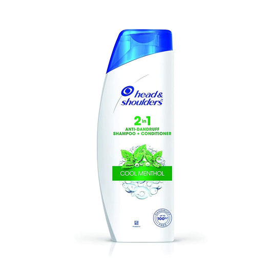 Head & Shoulders , Anti Dandruff Shampoo + Conditioner, Cool Menthol , 180 Ml