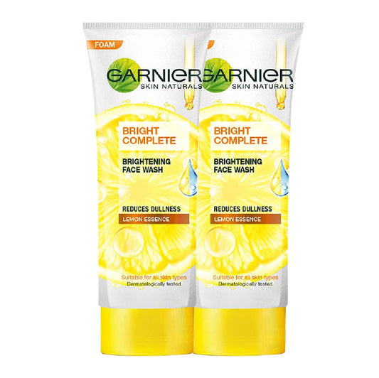 Garnier Skin Naturals, Light Complete Facewash, 100G Each (Pack Of 2), 272 (Pack Of 2)