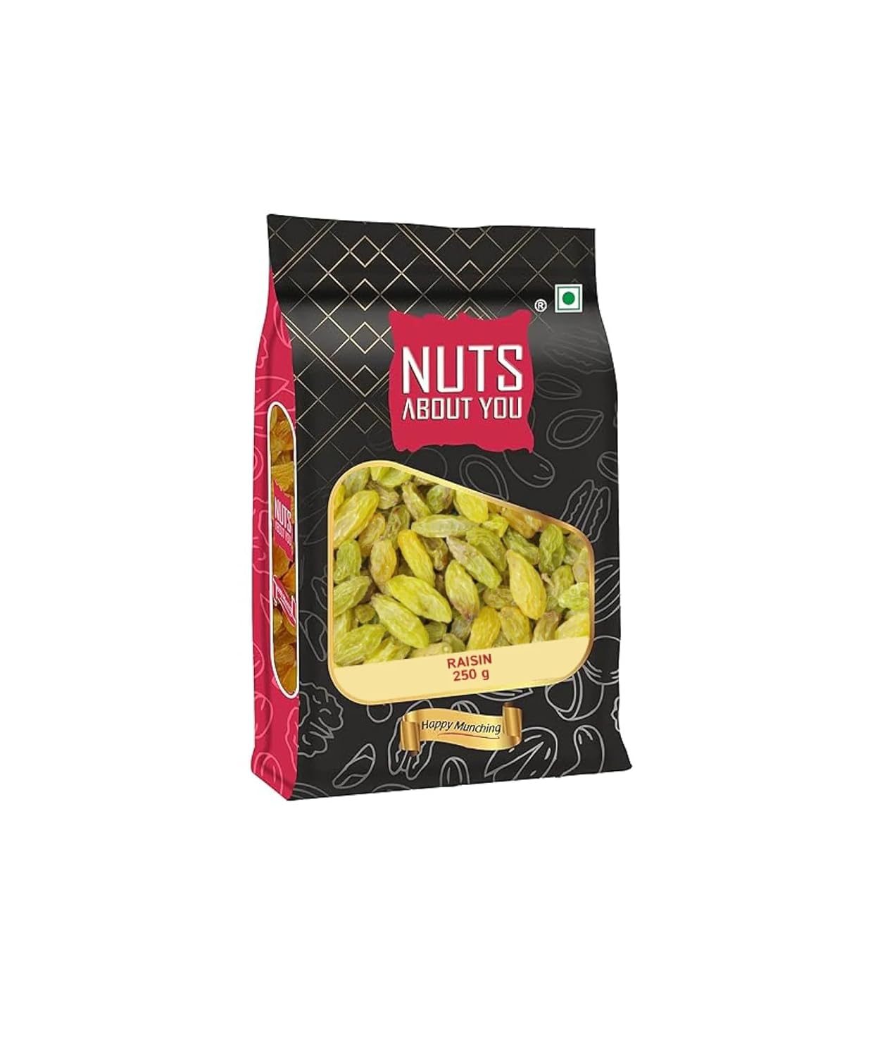 Nuts About You RAISIN, 250 g | 100% Natural | Premium| Kishmish | Saugi