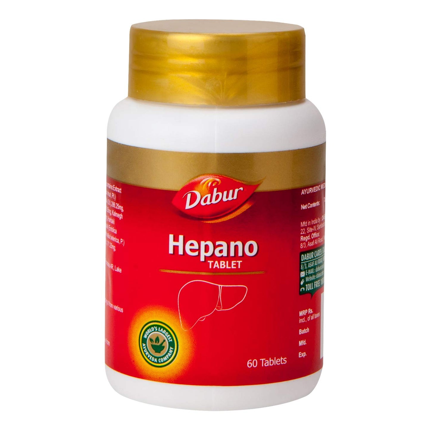 Dabur Hepano - 60 Tablets