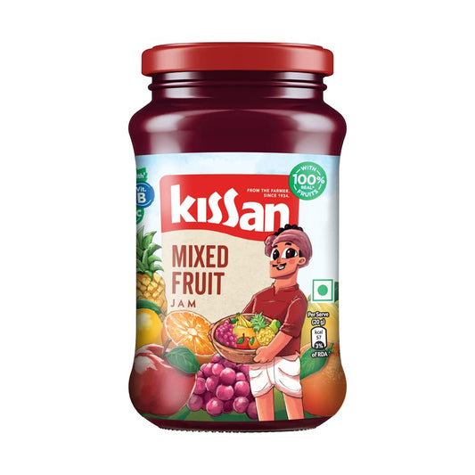 Kissan Jam - Mixed Fruit, 500G Jar