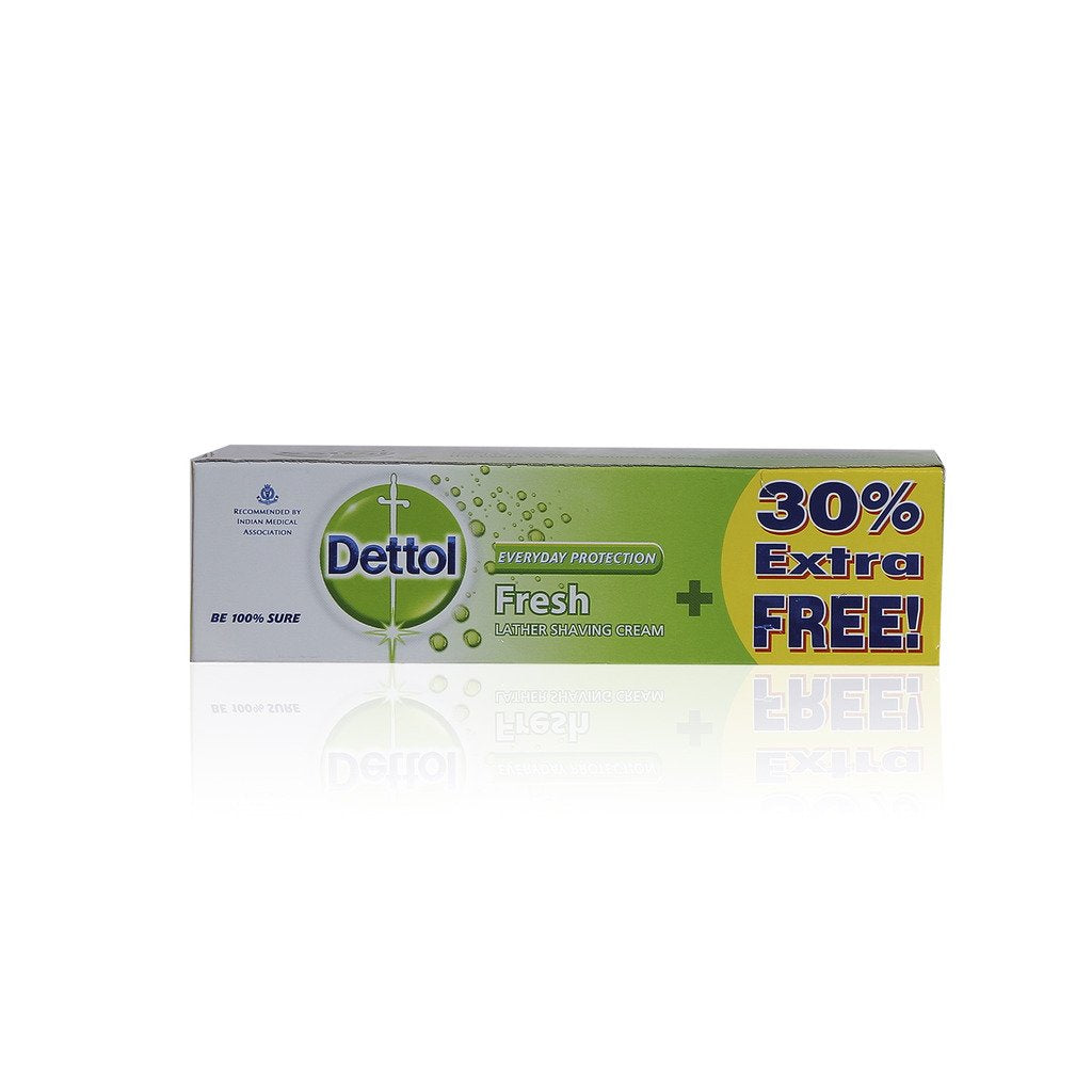 Dettol Fresh Lather Shaving Cream, 60g Carton