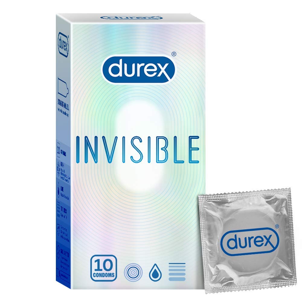 Durex Invisible Super Ultra Thin Condoms For Men