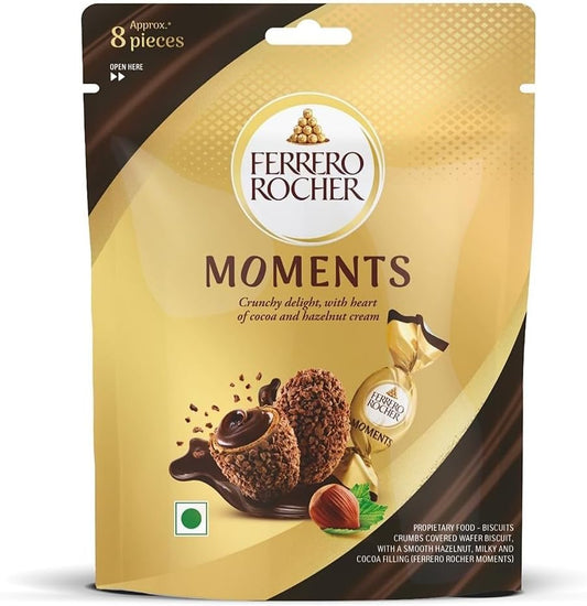 Ferrero Moments 1 x 46.5g – Crispy Chocolate Candy