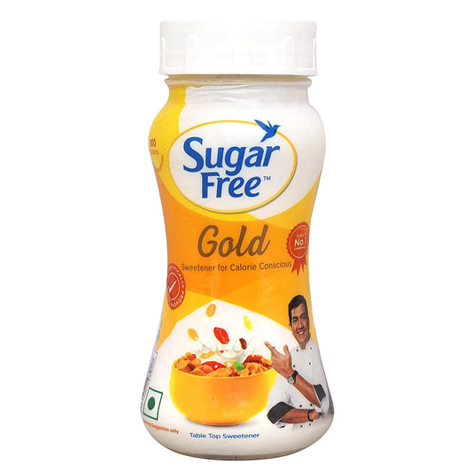 Sugar Free Gold, 100G, Jar| Equivalent To Sweetness From 2Kg Sugar| India’S No.1 Sweetner| Sweet Like Sugar With Low Calories| Scientifically Proven & Tested