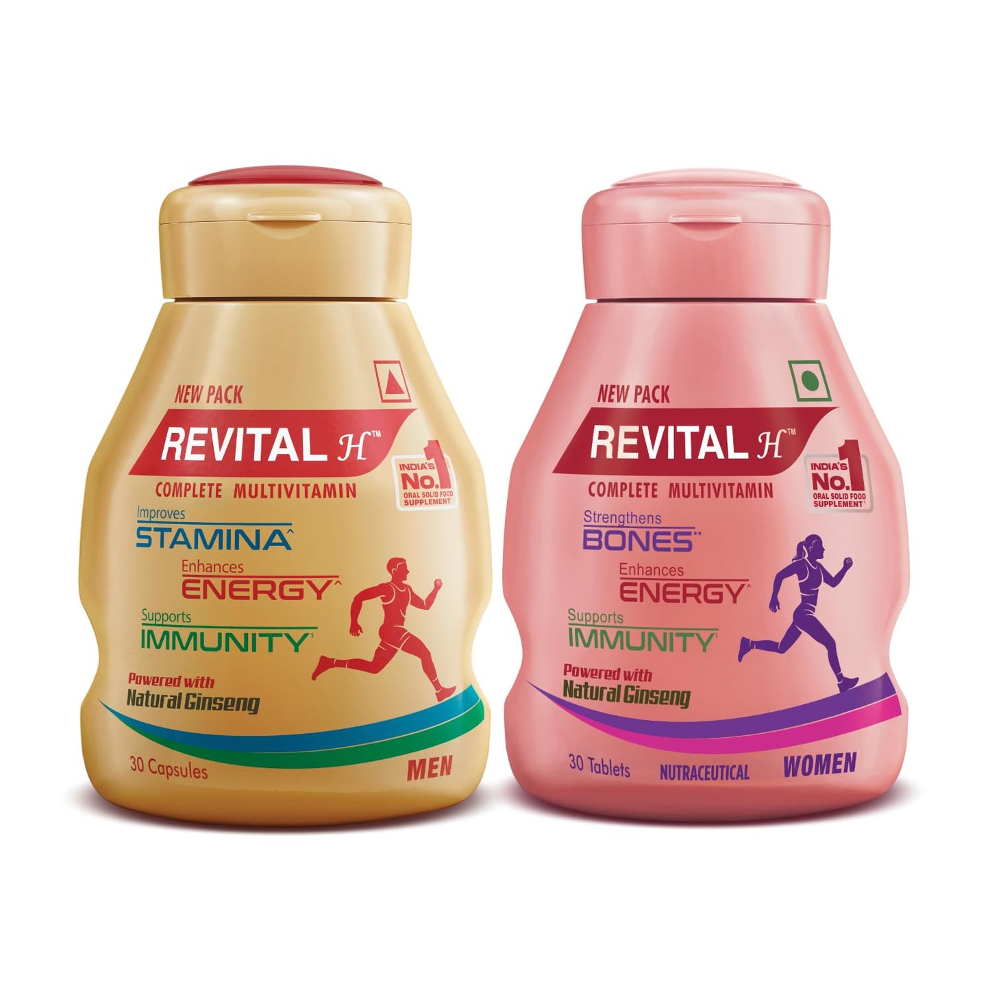 Revital H Woman 30S And Revital H Men 30S Combo