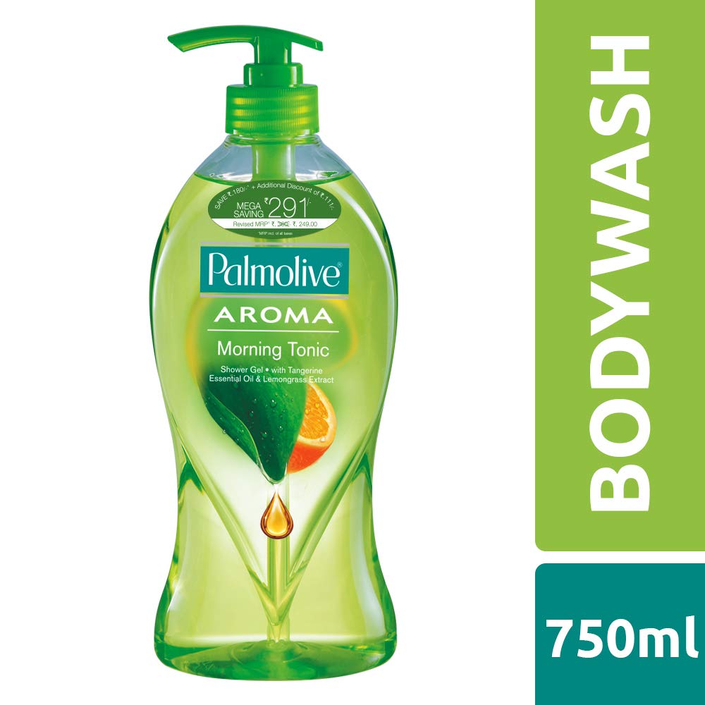 Palmolive Bodywash Aroma Morning Tonic Shower Gel, 750 Ml