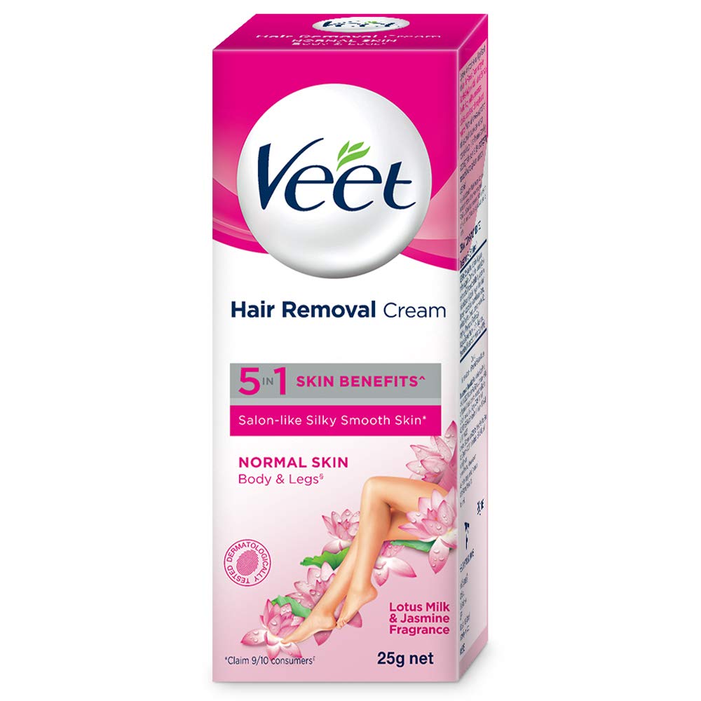 Veet Silk & Fresh Hair Removal Cream For Women, Normal Skin - 30 Gm