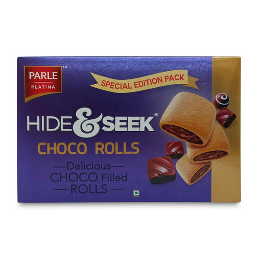 Parle Platina Hide & Seek Choco Rolls, 250G