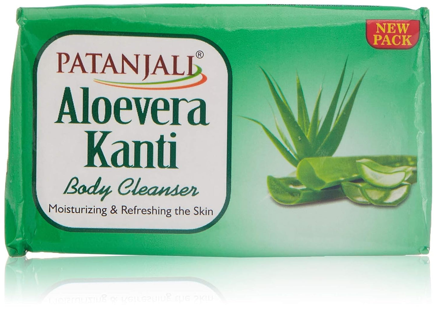 Patanjali Aloevera Kanti Body Cleanser, 150g (Pack of 3)