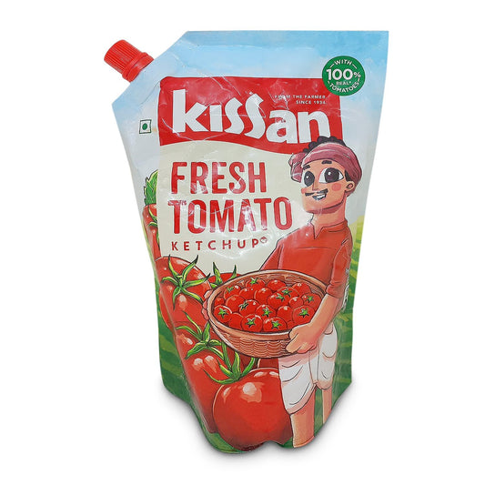 Kissan Fresh Tomato Ketchup Pouch, 1.1 Kg