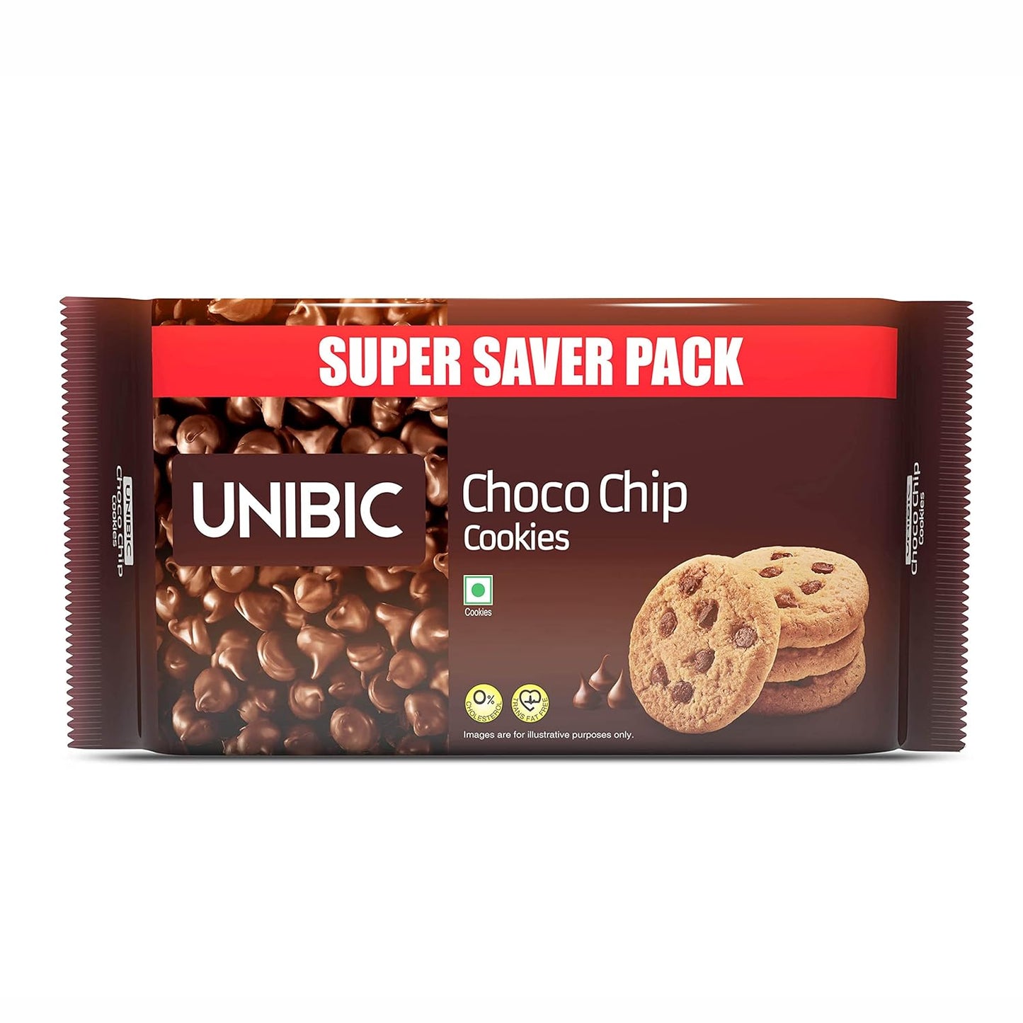 Unibic Foods Choco Chip Cookies, 500Gram, Chocolate